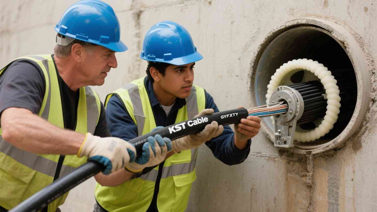 Cable Exterior GYFXTY FRP: Aplicaciones Multi-Escenario