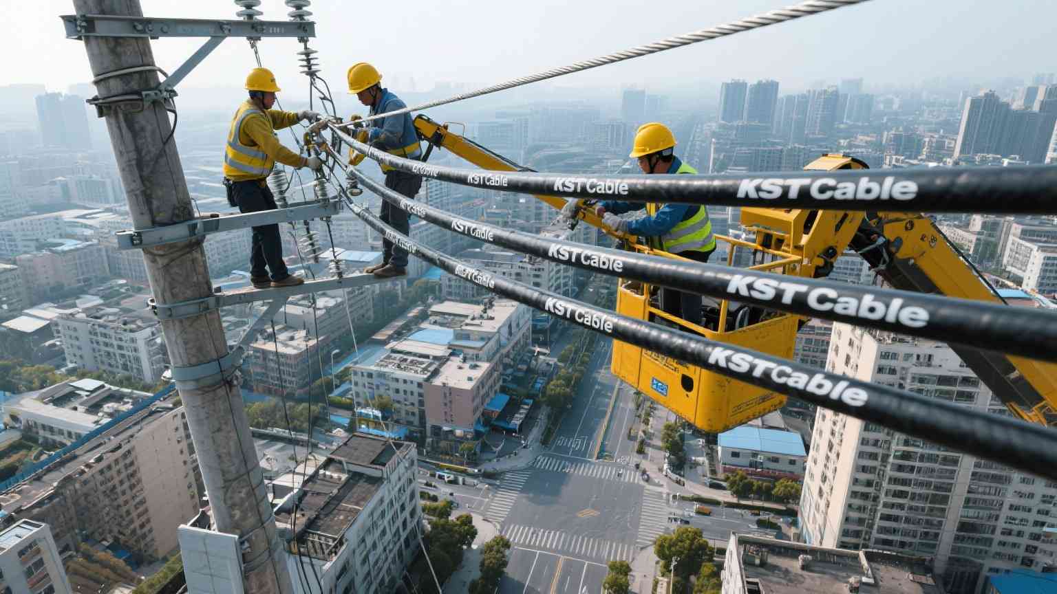 Cable Figura 8 GYTC8S: Soluciones Versátiles para Escenarios de Comunicación Exterior