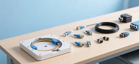 Cajas y Accesorios de Fibra Óptica