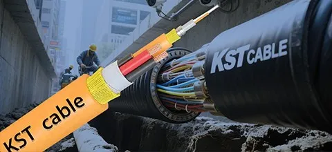 Cable óptico híbrido