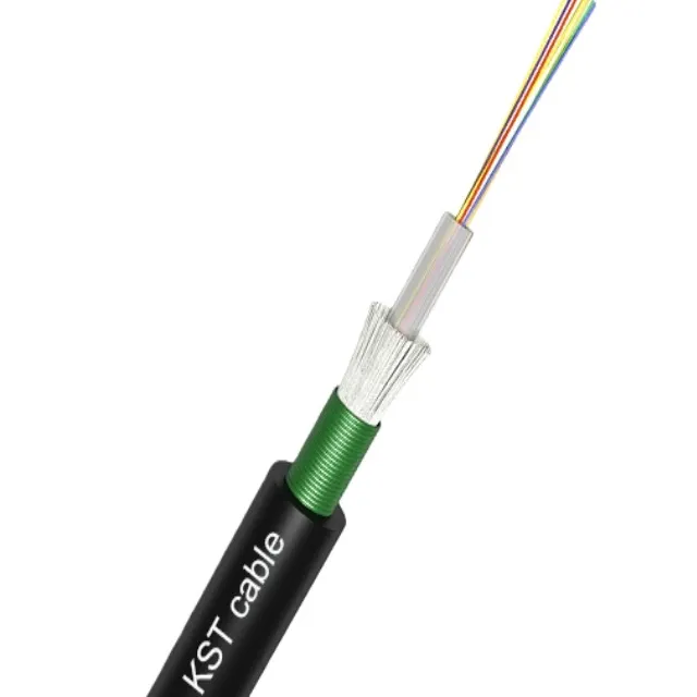 GYXTS Optical Cable Structure with Loose Tube and Steel Tape Reinforcement